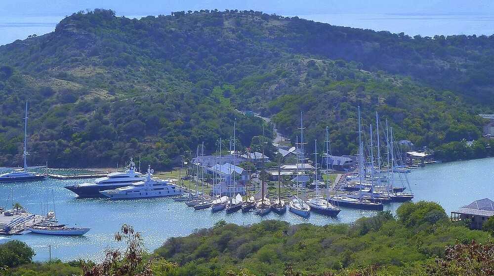 Located on Antigua in Antigua and Barbuda, Nelson’s Dockyard Marina is the only continuously working 18th-century dockyard in the world. The location protected Britain’s Royal Navy ships from hurricanes, giving the British an advantage in Eastern Caribbean trade. The dockyard was named for Admiral Horatio Nelson, who headquartered here from 1784-1787, and was home to the British fleet during the Napoleonic Wars.