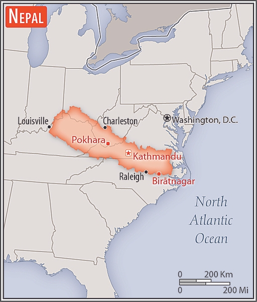 <p>slightly larger than New York state</p>