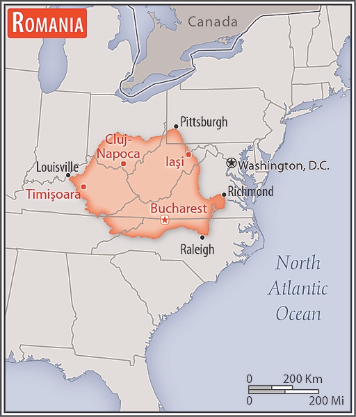 <p>twice the size of Pennsylvania; slightly smaller than Oregon</p>