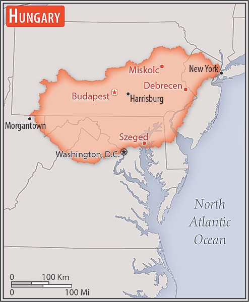 <p>slightly smaller than Virginia; about the same size as Indiana</p>