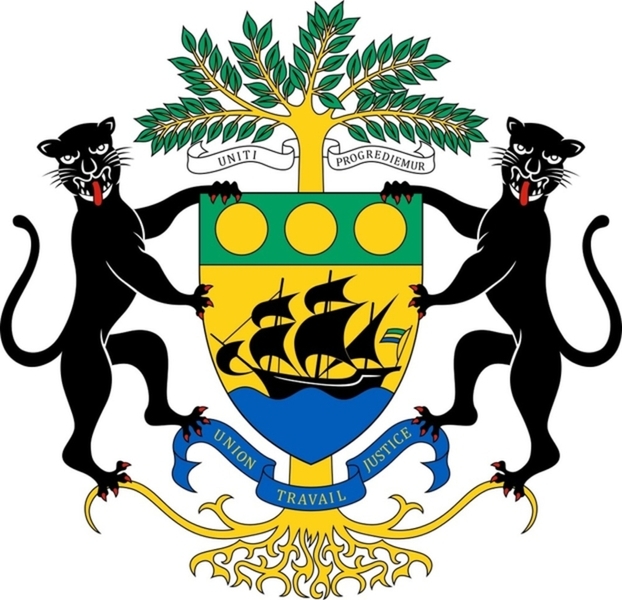 Gabon's coat of arms