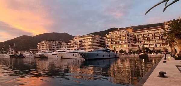 The town of Tivat, Montenegro, is a former naval base built by the Austrians in 1889 that was later used as a naval military base by the Italian Navy, the Yugoslav People’s Army, and the Army of Montenegro. Today it is a superyacht marina.